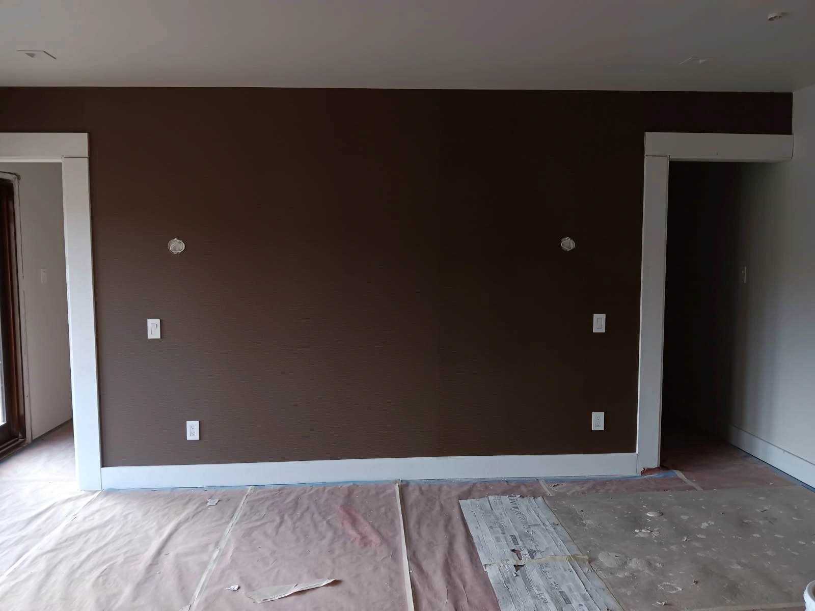 Commercial office wallpaper installation in Las Vegas NV