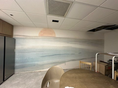 Wallpaper installation in an Enterprise NV home