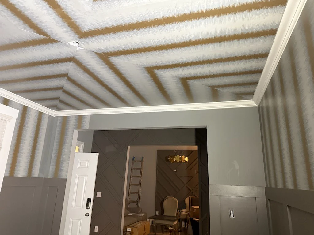 Wallpaper installation in Paradise NV near the Las Vegas Strip