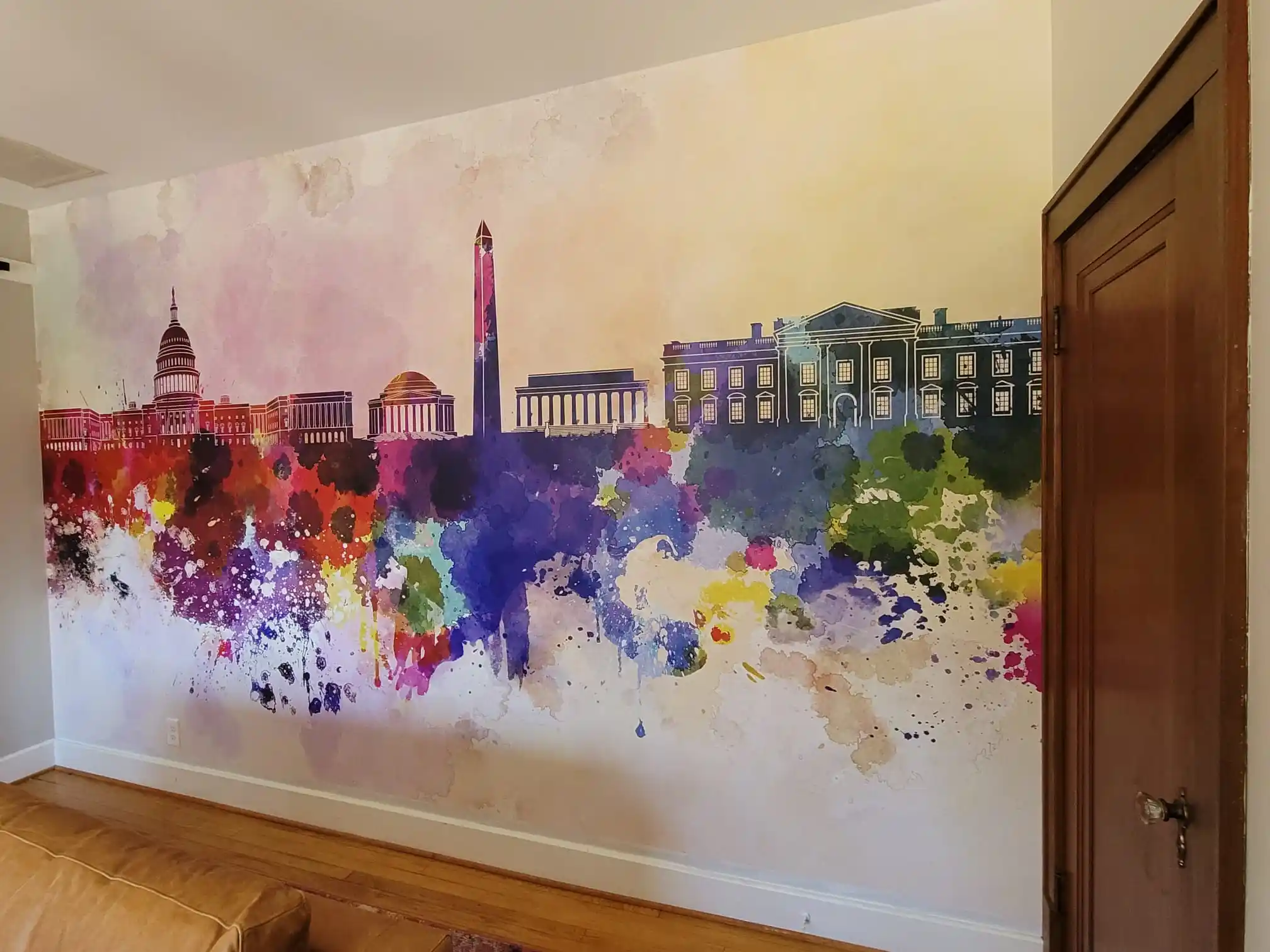 Premium wallpaper samples and materials at Fantasy Wallpaper Studio in Paradise, NV