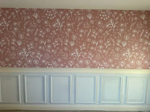 Interior wallpaper design in Winchester Nevada
